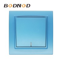 LED electric wall 1gang light switch 220-250V for home